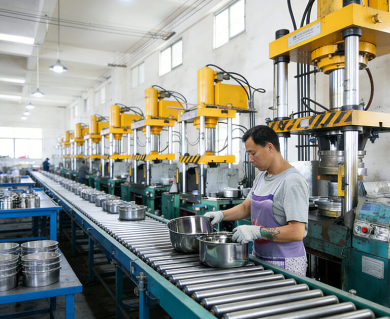Cookware production line