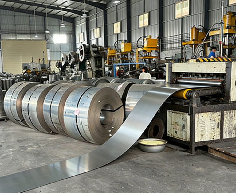 Stainless steel coil processing