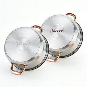 Cookware logo and finish customization